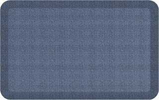 NewLife by GelPro Anti-Fatigue Designer Comfort Kitchen Floor Mat, 20x32”, Tweed High Tide Stain Resistant Surface with 3/4” Thick Ergo-Foam Core for Health and Wellness