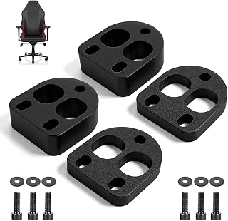 Armrest Lowering Spacer Kit for Secretlab Chair Omega 2018+&Titan 2020+ & Titan Evo 2022, Gaming Chair Armrest Mod Kit Lowers Armrests by up to 3cm, Includes Spacers & M8 Screws
